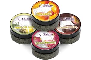 Shiazo Steine Tropical Feelings - Vorteilspack mit 4 Sorten - 4 x 100 g