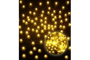SOBEAU 100 Stück LED Ballons Lichter,Mini Led Ballonlichter Warm Weiß Runde,Led Luftballoon Party Licht,Luftballoon Flash Licht,Geeignet für Papierlaterne,Geburtstag,Hochzeit,Weihnachten Dekoration