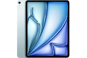 Apple iPad Air 13" (M2): display Liquid Retina, 256GB, fotocamera frontale orizzontale da 12MP, fotocamera posteriore da 12MP, Wi Fi 6E + 5G con eSIM, autonomia di un giorno intero — Azzurro