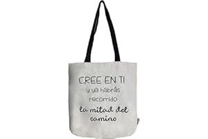 hello-bags. Bolso Totebag. Exterior: Algodón 100%. Con cremallera, forro y bolsillo interior. Incluye bonito sobre kraft de regalo. Modelo CREEENTI. Color: Crudo/Negro. Medidas: 37 * 38 cm