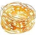 Lexton Waterproof String Fairy Led Light USB Powered (Yellow, Pack of 1), Standard (Lex-5M/50ledcopper)-Corded Electric