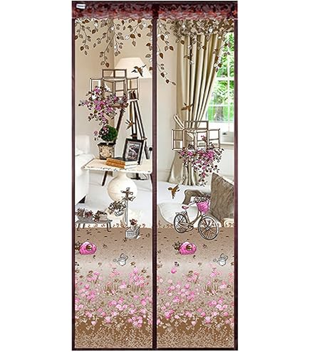 Zanzariera Magnetica Per Porte 90x240cm - Verde Loto, Chiusura Automatica, Anti Insetti - Foto 7