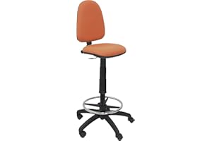 Piqueras y Crespo Taburete Ayna Bali marrón