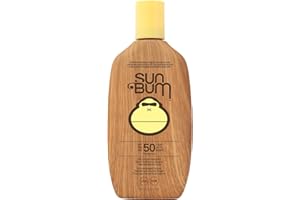 Sun Bum Original SPF 50 Sun Cream Lotion, Moisturizing Sunscreen with Vitamin E, Vegan and Reef Friendly, Broad Spectrum UVA/UVB Protection, 237ml
