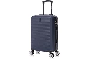 CELIMS - Valise Cabine Voyage Approuvée par 100+ Compagnies Aériennes | Légère et Rigide | Valise Cabine 55x35x25 | Valise Enfant | Bagages Cabine | ABS à 4 roulettes | Bleu Marine