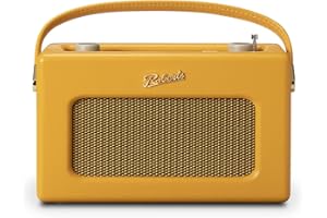 Roberts Revival iSTREAML Radio numérique FM/DAB/DAB+/INTERNET avec Bluetooth, jaune soleil