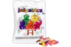 Jellyatrics Jelly Babies - 150g Bag of Sweets - Meet the Jellyatrics and Experience the Fruity Novelty Sweets, Gummy Sweet, and Chewy Sweet - Exciting Sweeties for any Occasions