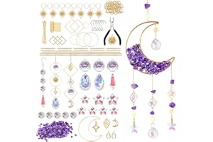 Ryebme 300 Unidades Atrapasueños Decorativos (Suncatchers) para Ventana, Boda, Fiesta - Decoración Colgante Colorida DIY