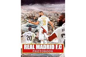 ℝ𝕖𝕒𝕝 𝕄𝕒𝕕𝕣𝕚𝕕 𝔽.ℂ Photobook: Photo Album Collection Of Great Football Players With 40 Exclusive Images | Home Decoration And Relaxation Gifts For All Fans