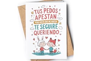Greeting Cards for Everyone Tarjeta de Aniversario para Hombre, Mujer - Tarjeta de Aniversario Graciosa para Marido, Novio, Novia - Regalo, Tarjeta de San Valentín para Pareja - EU 177