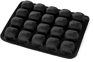 LCAUTFR Motorrad Sitzkissen Aufblasbares Motorrad Luftsitzkissen Luftpolster Universelle für Motorräder Passagiere Stoßdämpfung