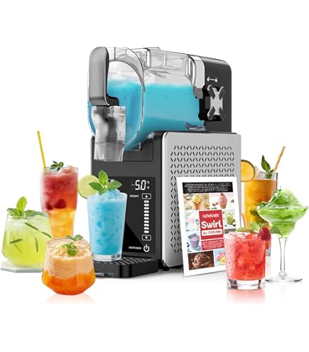 Mr Slushee Slushie-Maschine für den Heimgebrauch, neuer und verbesserter Slushy-Maker für die Küche, 1005 ml, eiskaltes gefrorenes Slush-Getränk, Slushy-Becher, verwandelt Ihre Lieblings-Limonaden in