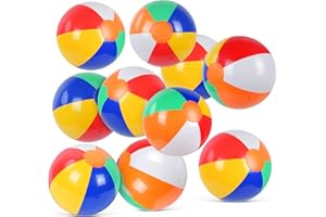 flintronic Nadmuchiwane kule wodne, piłka plażowa, piłka plażowa, na basen, imprezę, do letnich aktywności na świeżym powietrzu, gier wodnych, imprezy na plaży