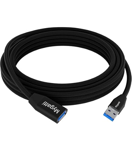 USB 2.0 Kabel Verlängerung Stecker/Buchse 3 Meter Länge Neuwertig In - Foto 3