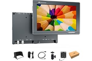 LILLIPUT FS7 7 inch 1920x1200 FHD LCD Kaméra moniteur mit Wellenform VectorScope Histogramm 4K HDMI Eingang Ausgang, DSLR Moniteur de Champ de caméra HDMI 1.4/ 3G-SDI Camera Field Monitor