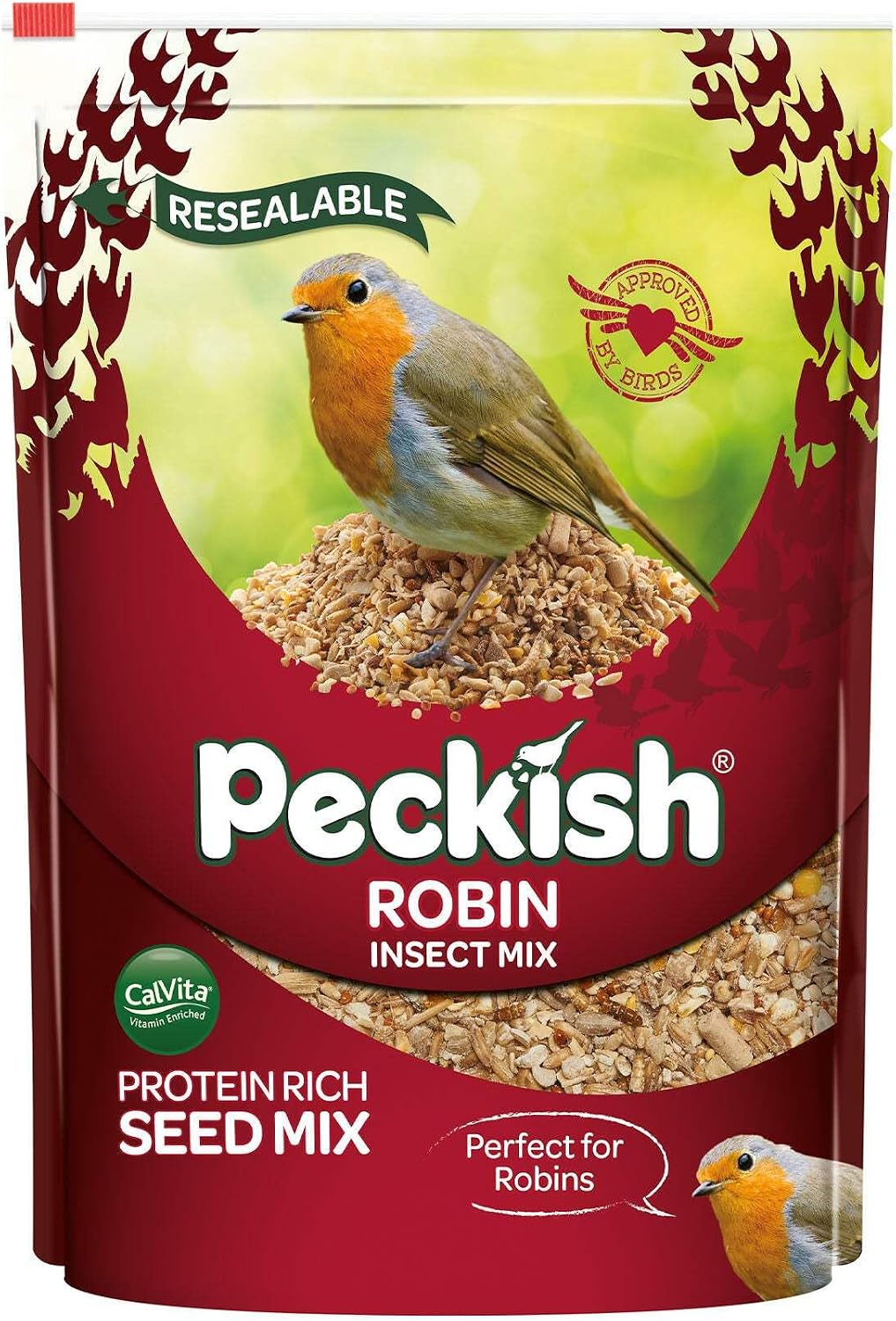 Peckish Robin Bird Seed and Insect Mix, 2 kg