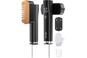 Sundu Clothes Steamer, Portable 2 In 1 Travel Steamer Iron,15s Fast Heat-up, 4 Modes, LED Display, 20 Minutes of Continuous Ironing Handheld Garment Steamer for Travel and Home