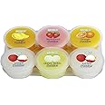 Cocon Nata de Coco Assorted Flavour Pudding 6-Pieces 480 g - Lot of 4