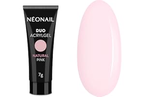 NeoNail Professional Duo żel akrylowy, 7 g, przedłużenie paznokci, sztuczne paznokcie, modelowanie paznokci, żelowy builder, kolor czarny