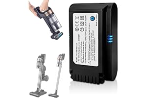 GGBON Batteria per Samsung Jet 60 65, Jet 70 75 75+, Jet 90 90+ Series Samsung Aspirapolvere senza fili, ricambio per modello VCA-SBTA60 VCA-SBT90 VCA-SBT90EB. 3.5Ah 21.6V 75.6Wh
