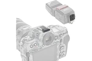 JJC Blitzschuh-Abdeckung-Set für Nikon DSLR & spiegellose Kameras mit Standard ISO Blitzschuh & Kamerablitz Blitzschuhabdeckung für Nikon Taschenlampen-Montagefuß.