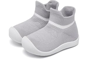 MORENDL Lauflernschuhe Jungen Mädchen rutschfeste Kleinkind Hausschuhe Babyschuhe Unisex Baby Slipper