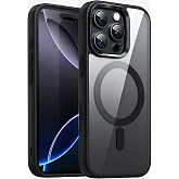 Minesk iPhone 15 Pro i&ccedil;in SUPER-CRYSTAL Magsafe ile Uyumlu Kılıf Arkası Kristal Berraklığında Cam G&ouml;r&uuml;n&uuml;m Kenarları Darbe Emi