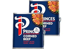 ASOKOBOX Corned Beef Duo Pack - with 2 x 200g Tins. Classic Versatile Canned Meat Multipack