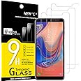 NEW'C 3 Pezzi, Vetro Temperato per Samsung Galaxy A7 (2018), Pellicola Prottetiva Anti Graffio, Anti-Impronte, Senza Bolle, D