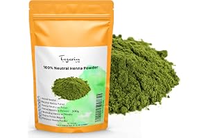 500 g neutral henna i fint pulver - henna färg - hårvård - TazarinLtd - 100 % naturlig, ren och fri från tillsatser