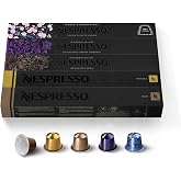 Nespresso Kaps&uuml;ller OriginalLine, &Ccedil;eşitlilik Paketi, Hafif, Orta, Koyu Kızarmış Espresso Kahve, 50 Adet Espresso Kahve Kaps&uuml;l