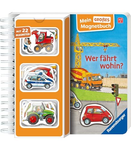 MAGNIKON Puzzle Magnetico Dei Colori – 16 Pezzi, Gioco Educativo Per Bambini 2-6 Anni, Ideale Per Viaggi