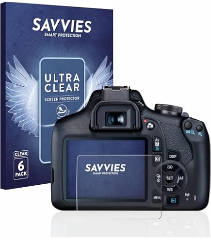Eos M100 Brotect Pellicola Protettiva Vetro Per Canon Eos M100 Protezione Schermo 3 Pezzi