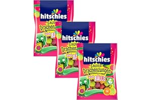 MBACCENT 3 er Pack hitschies Saure Drachenzungen brizzl Bälle 3 x 100g