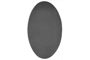 MERCERÍA SUANCES 4 rodilleras termoadhesivas de planchar. Coderas para ropa y reparación de pantalones, camisas jerseys, etc. 16 x 10 cm. Elige color (Gris (11))