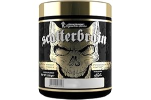 FIKPTE KEVIN LEVRONE Scatterbrain | 270g je Behälter | Hardcore Training Booster | Beta Alanin Citrullin Koffein | Body Building supplement (Orange-Mango)