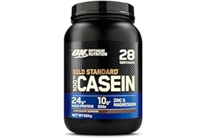 Optimum Nutrition Gold Standard 100% Protéine de Caséine, Goût Chocolat Suprême, 924g, 24 Doses