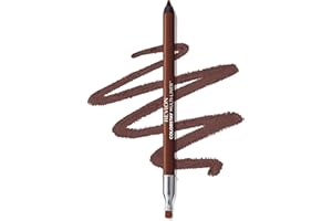 Revlon ColorStay Multi-Liner – Lip Liner with Built-In Blending Brush, Transfer-Proof Creamy Gel Pencil for Lips, Eyes & Face, Catalyst
