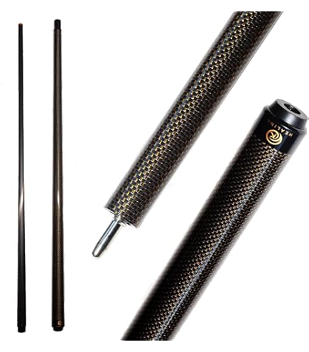 KONLLEN Stecca Singola Per Karambola In Fibra Di Carbonio – Punta 12mm, Giunto Uni-Loc Radiale 3/8x8, Lunghezza 69cm, Peso 4.2oz