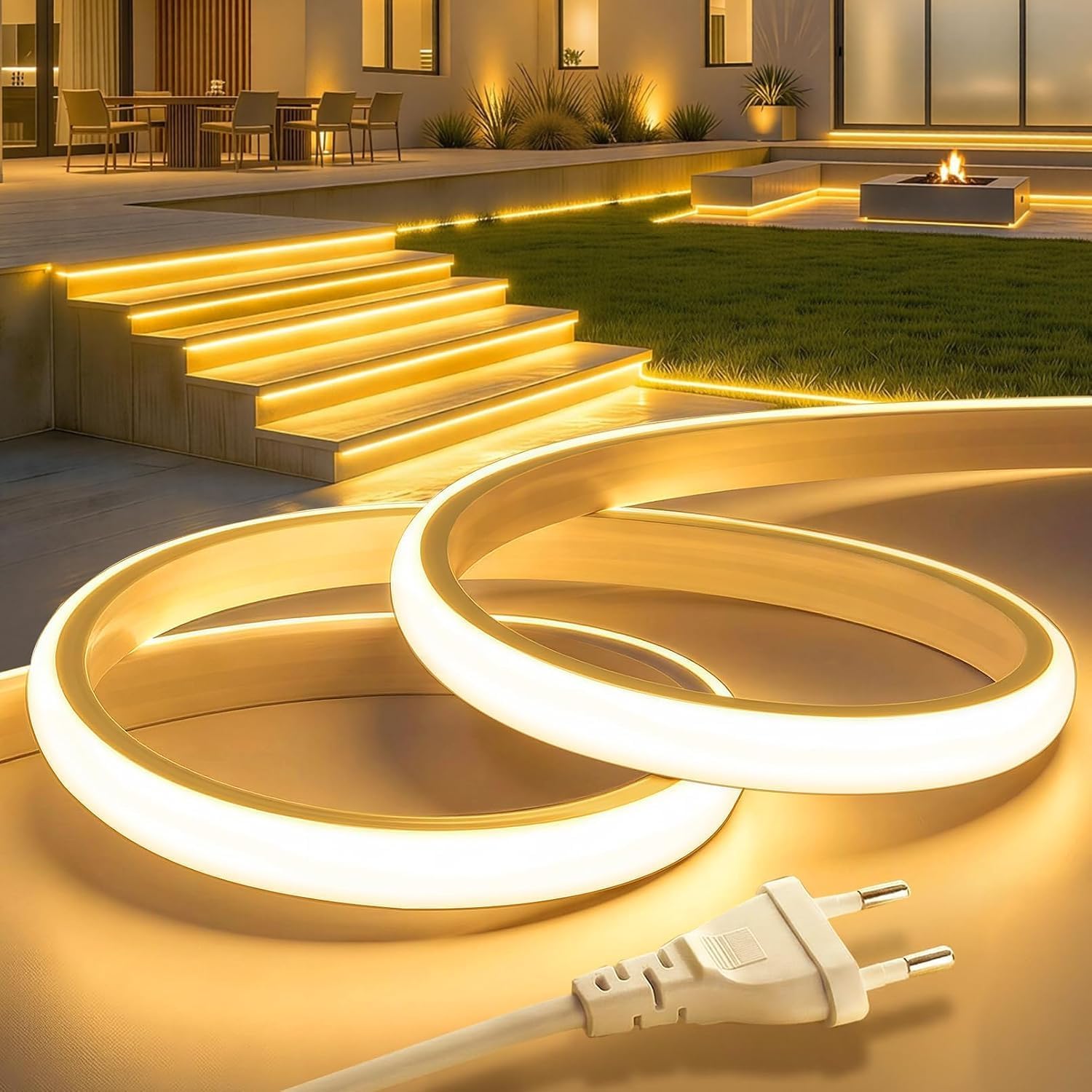 Faut-il Acheter le Lamomo Ruban LED COB 20m Blanc Chaud Extérieu (Sélection) ? Notre Avis