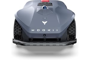 HOOKII Neomow X Mähroboter ohne Begrenzungskabel, bis 4000㎡, 3D LiDAR SLAM+Vision Fusion Kartierung, Keine RTK-Station Erforderlich, mit 4G Modul und GPS, Schnitthöhe 30-85 mm, 45% Steigung, Leise