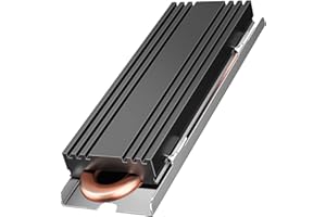 Radiator M.2 SSD, ORICO M2, aluminiowy, z podkładką przewodzącą ciepło, bez narzędzi, kompatybilny z PC, PS5, M.2, PCIe, NVMe SATA 2280 SSD, czarny, M2HS3