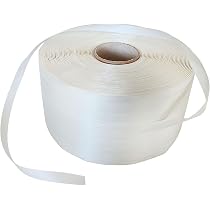 Rouleau Emballage 500m Kortpack Ruban De Cerclage Polyester 25mm X 500m - Résistance 950kg - Pour Emballage Et Fixation Matériel Emballage