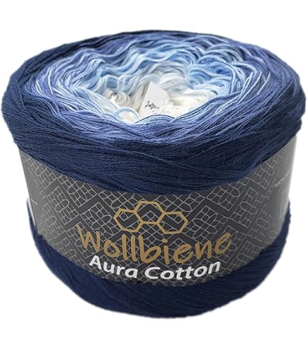 Katia Summer Tweed Degradé - Gomitolo Di Cotone E Canapa, 100g / 185m, Ferri 4-4,5 Mm, Colori Sfumati