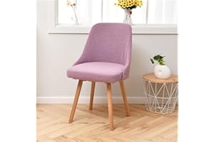 SWJ-swjssb Coprisedie Elasticizzato con Schienale Braccioli Jacquard Fodera Sedia Pranzo Poltroncina Sala Fodera Soggiorno Copertura Sedia da Scrivania Poltrona Moderno Impermeabile Jacquard