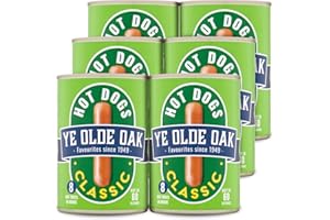UNIVERSAL PRODUCT SOLUTIONS Ye Olde Oak | 8 Hot Dogs in Brine | 6 Pack