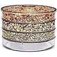 VOLRIX Sprouts Maker Box Stackable 4-Tier Sprouting Set for Organic Home Making Fresh Sprouts Beans for Living Healthy Life Sprout Maker - 500ML (Transparent)