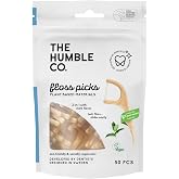 The Humble Co. Humble Brush Floss Picks Mint - Toothpick Thread