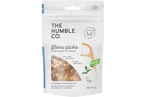 The Humble Co. Applicateur de Fil Dentaire Menthe 50 Pièces