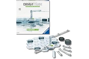 Ravensburger - Gravitrax Espansione Lift | Pista Biglie Con 28 Pezzi | Rompicapo Bambini Con Le Biglie | Giochi Bambino 8 Anni Maschio | Giochi Per Bambini Compatibili Con Tutti I Gravitrax